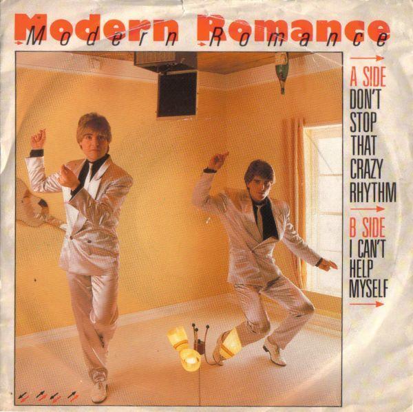 

7-дюймова платівка MODERN ROMANCE - Don t Stop That Crazy Rhythm ROM3 WEA 1983 UK Pop Вживана