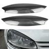 For Volkswagen Chrome Headlights Eyebrow Eyelids Trim Cover Exterior Accessories 1 Pair For VW GOLF 5 MK5 GTI R 2005 2006 2007