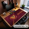 Large Mouse Pad AS Roma FC Print Custom Name Text Desk Mat for Office Gaming