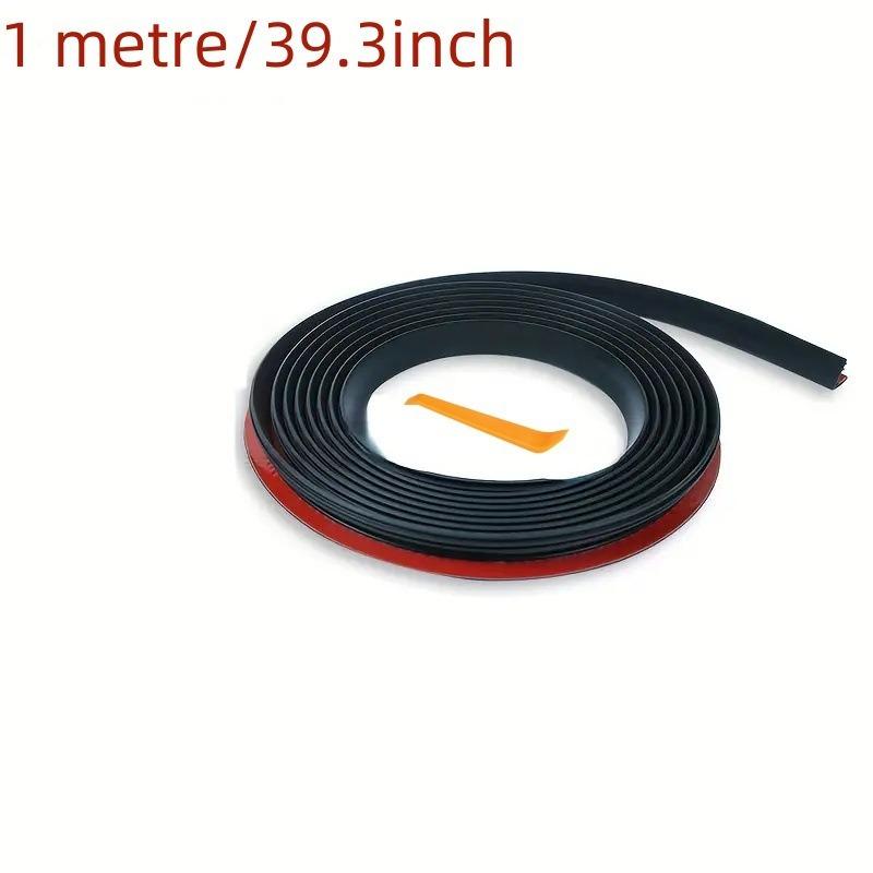 Car Window Sealing Strip, Car Glass Adhesive Strip Window, Glass Gap Clamp Strip 1 meter чёрный