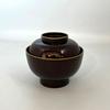 Mitani Yamanaka Daimyo Style Zoni Bowl with Lacquerware, Gold-Lacquered Rim, M13757-6