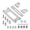 CNC Aluminum Alloy Servo Adjustable Install Holder Mount For RC Airplane Boat Car MG995 Corona DS558HV Servo Bracket
