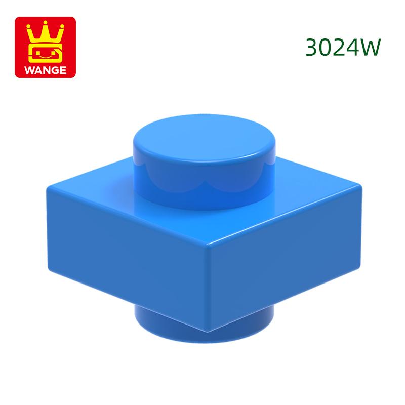 Non-Toxic 549Pcs/Lot 3024W 1X1 Double Cylinder Block Moc Color Accessories Compatible With Brick Diy Children'S Toy S1355