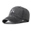 Vintage Washed Balloon Puppy Embroidered Baseball Cap Women Spring Summer Korean Style Sunshade Dad Hat Men Unisex Casual