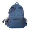 Schoolbag Versatile Backpack Fashion Travel Large Capacity Backpack Simple Texture Computer Bag Campus High Value Student School Bag
