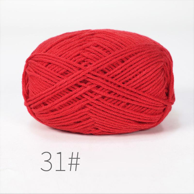 10Balls 500g Soft Milk Cotton Yarn Crochet Threads for Knitting Wool DIY Crafts Sweater Baby Wool Hand Knitting Crochet Yarn