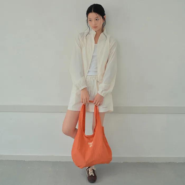 Weekdays Color Nylon Shoulder Bag_ORANGE(WB6AC05)