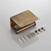 COZENTA Toilet Paper Holder, Antique Gold and Brass, Stylish