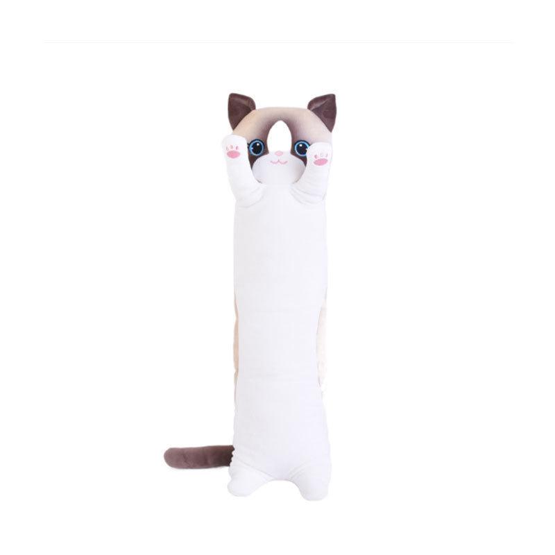New Long Cat Series Plush Toy Doll Throw Pillow Sleeping Cute Large Cushion
