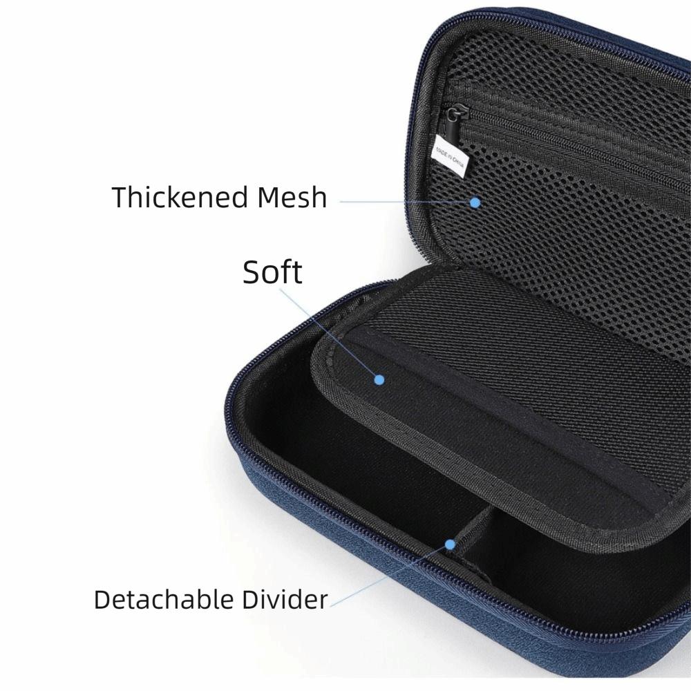 Portable Travel Organizer Double Layered Bag Organizer Digital Accessories Storage Bag  Outdoor
