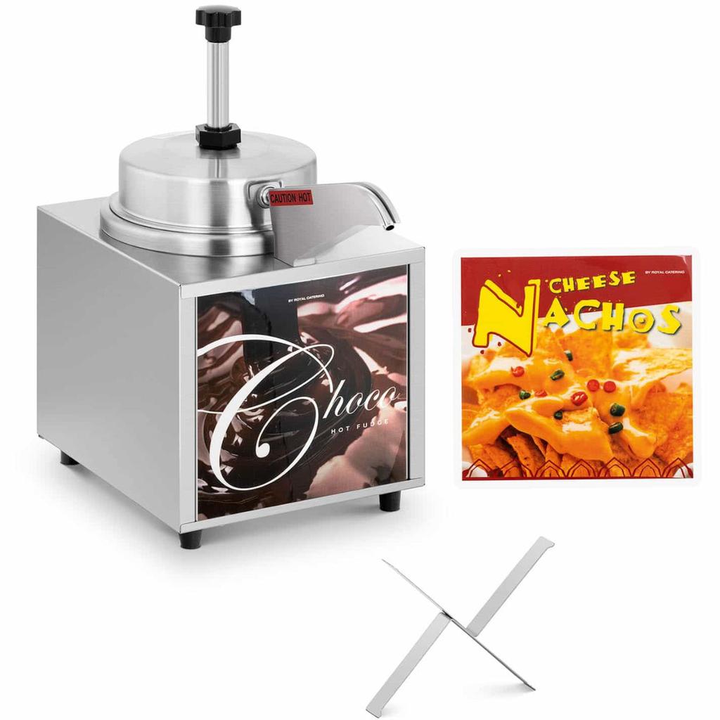 Elektrische chocoladesauswarmer met dispenser 45 l 500 W
