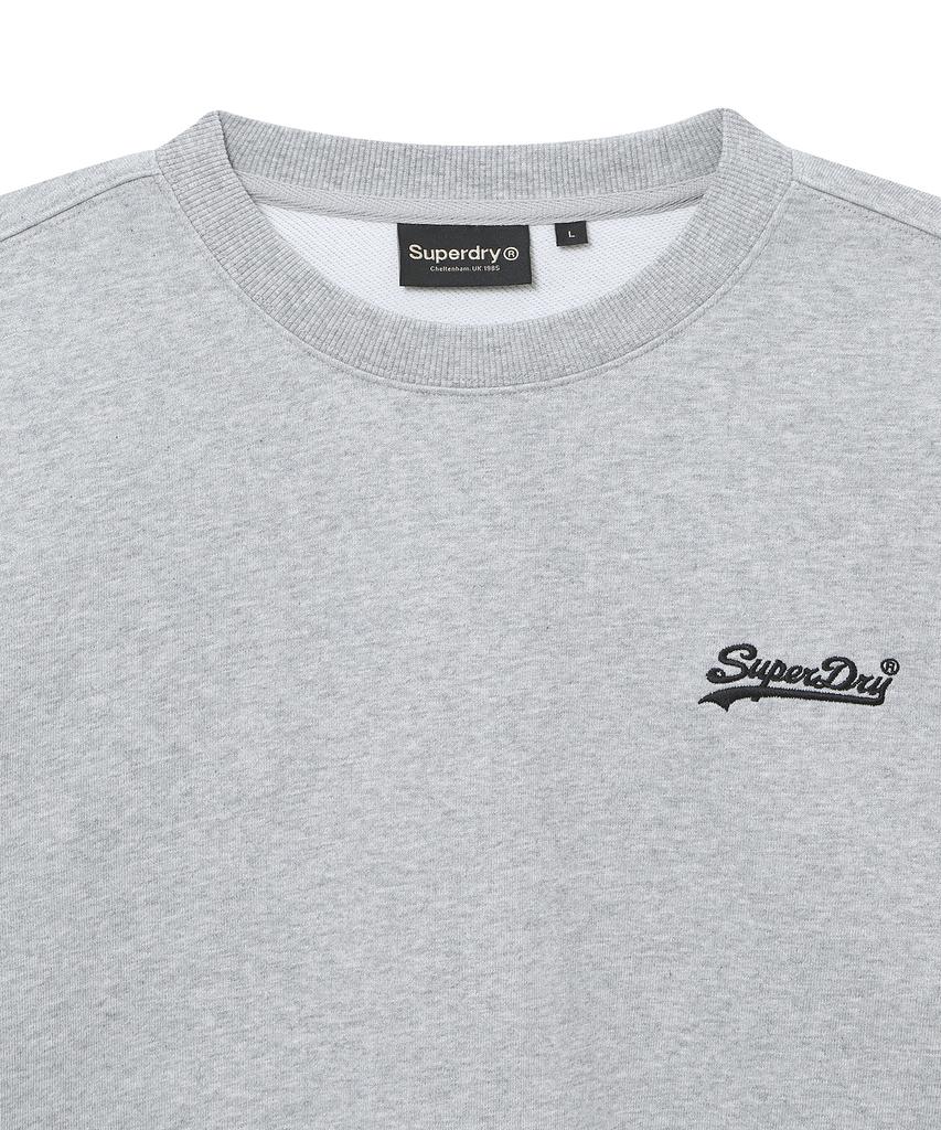 Syupeodeulai Basic Crew Neck Light Melange Grey Sdumrdq03Lmg