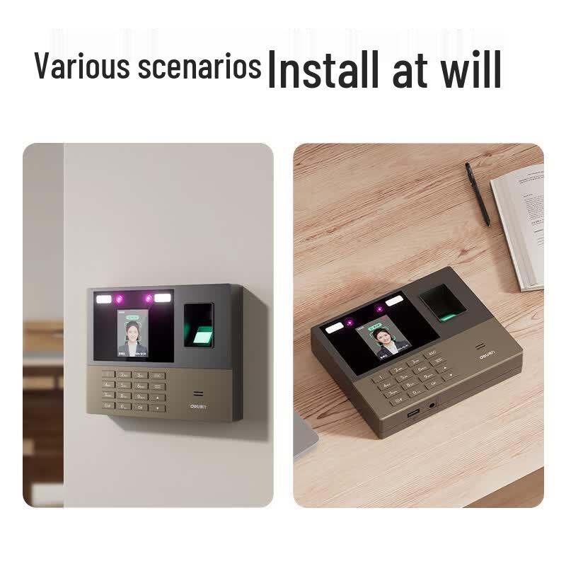 Deli 13888PRO Smart Biometric Time Attendance System CN plug (adapter included)