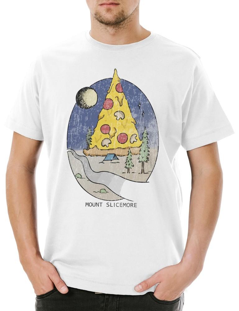 

Mount Slicemore Men s T-Shirt Pizza Maker Baker Hawaii Pizzeria Love Cult 3XL