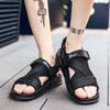 New Sandals Men Shoes Hook&loop Gladiator Men's Summer Shoes 2024 Fashion Beach Sandals Men sandalias hombre Large Size 45 46