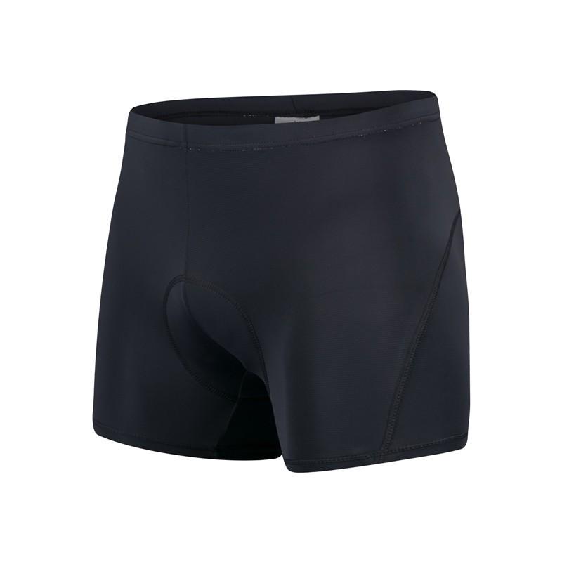Mens Cycling Shorts With Padded Gel Seat Quick-Dry Nylon Bike Underwear Road Mountain Biking Small чёрный