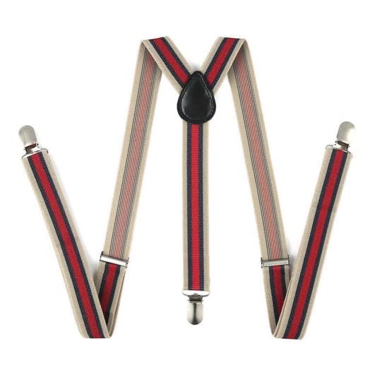 Elastické ve tvaru Y Dámské Jednobarevné/proužkové Nastavitelné podvazkové šle Pánské