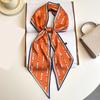 Belt Print Silk Scarf Fashionable Neckerchief Ideal For Going Out & Dressing Up Your Look Bandana,Hair Band,Head Band