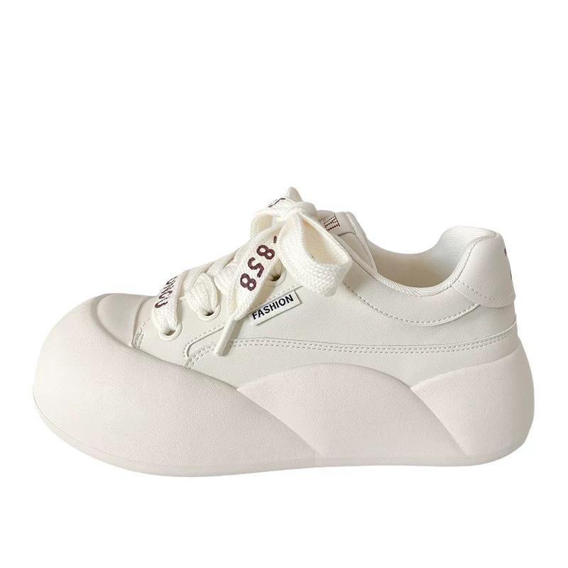 Little White Shoes Women's 2025 New Spring Students Are Not Tired of Versatile Chic Shoes Sports Shoes Casual Shoes Moral Training Shoes