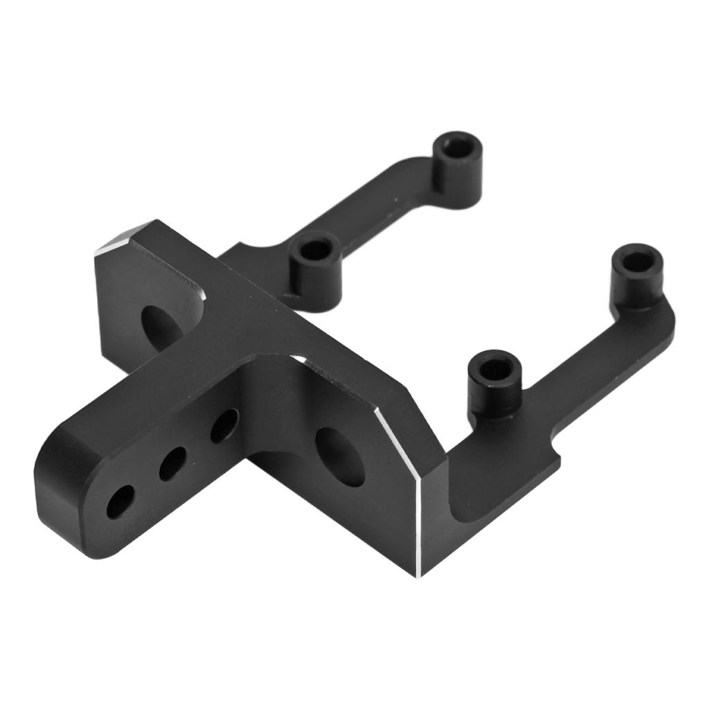 RC Aluminum Alloy Rear Upper Link Riser Black High Strength RC Rear Upper Link Riser for Axial
