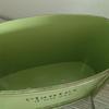 Green Ovals Planter With Decorative Spout High Leg Flower Stand Outdoor Planter For Garden Balcony