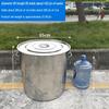 Stainless Steel Thickened Round Bucket