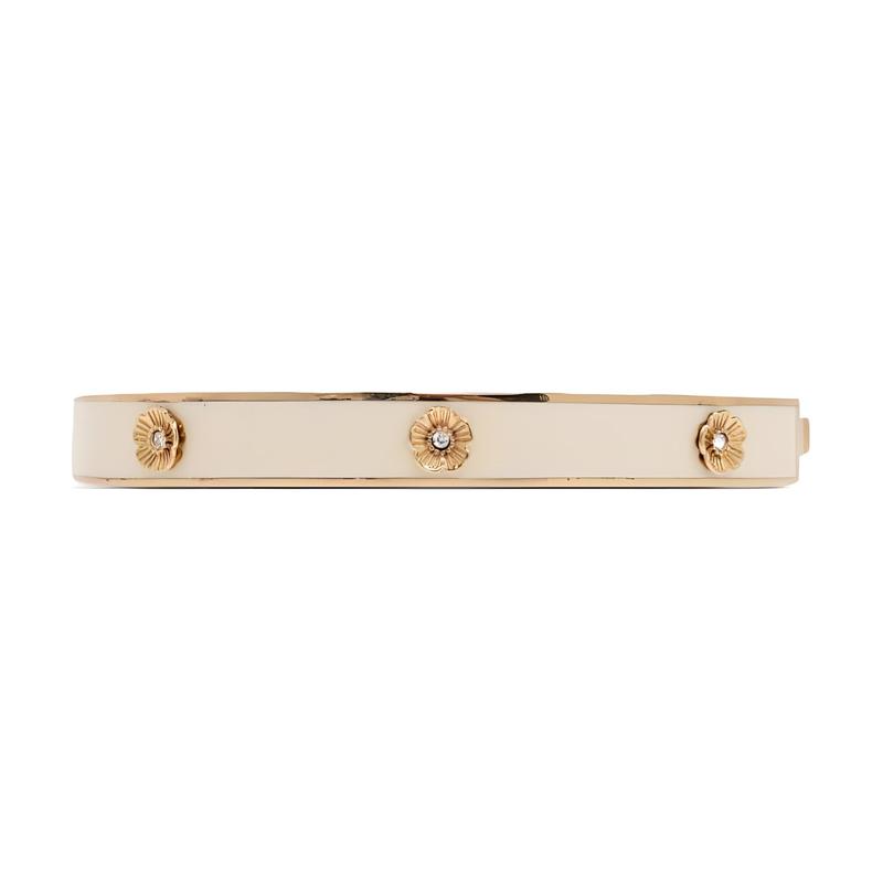 COACH Brand design glass bracelet women s white