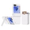 CAXITON Samsung Z Flip7 Hinge Protection Wallet Phone Case