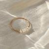 eManco Fashion Freshwater Pearls High Quality Stainless Steel Gold-Plated Round Rings Holiday Jewelry Gifts Wholesale