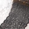 Black White Lace Edge Accessories Wide Elastic Hollow Mesh Fabric Handmade Diy Clothes Sofa Decorative Lace