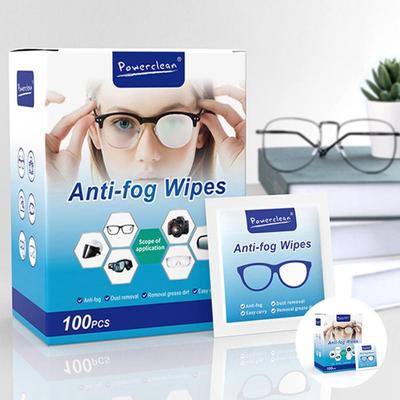 100 Teile/schachtel Gläser Reiniger Nass Wischen Einweg Anti Nebel Beschlagen Staub Entferner Reinigung Objektiv Tücher Sonnenbrille Telefon Bildschirm