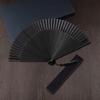 Chinese Folding Fan Bamboo Decor Novelty Folded Chinoiserie Handheld for Party Kung Fu