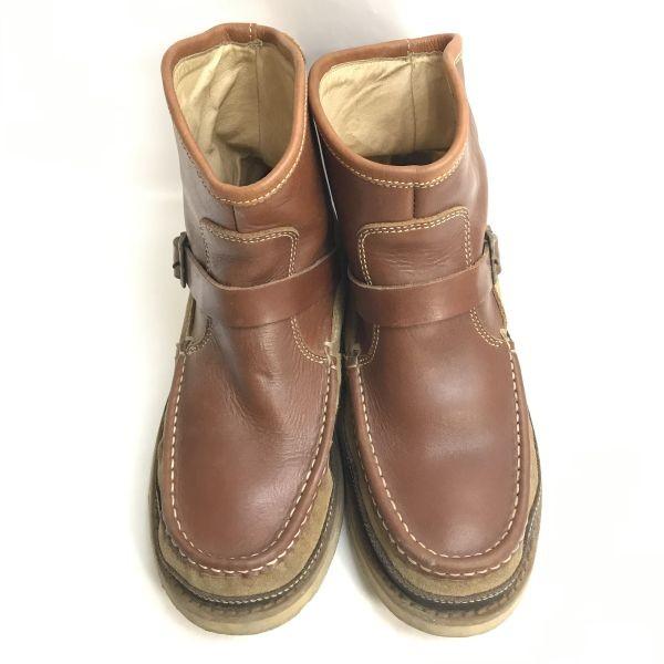 Wander / UNITED ARROWS green label relaxing Mokassin-Kurzstiefel 27-28 braun(GEBRAUCHT)