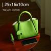 [Clearance Special Offer] First Layer Cowhide Women Bag Genuine Leather Bag Skeleton-Skin