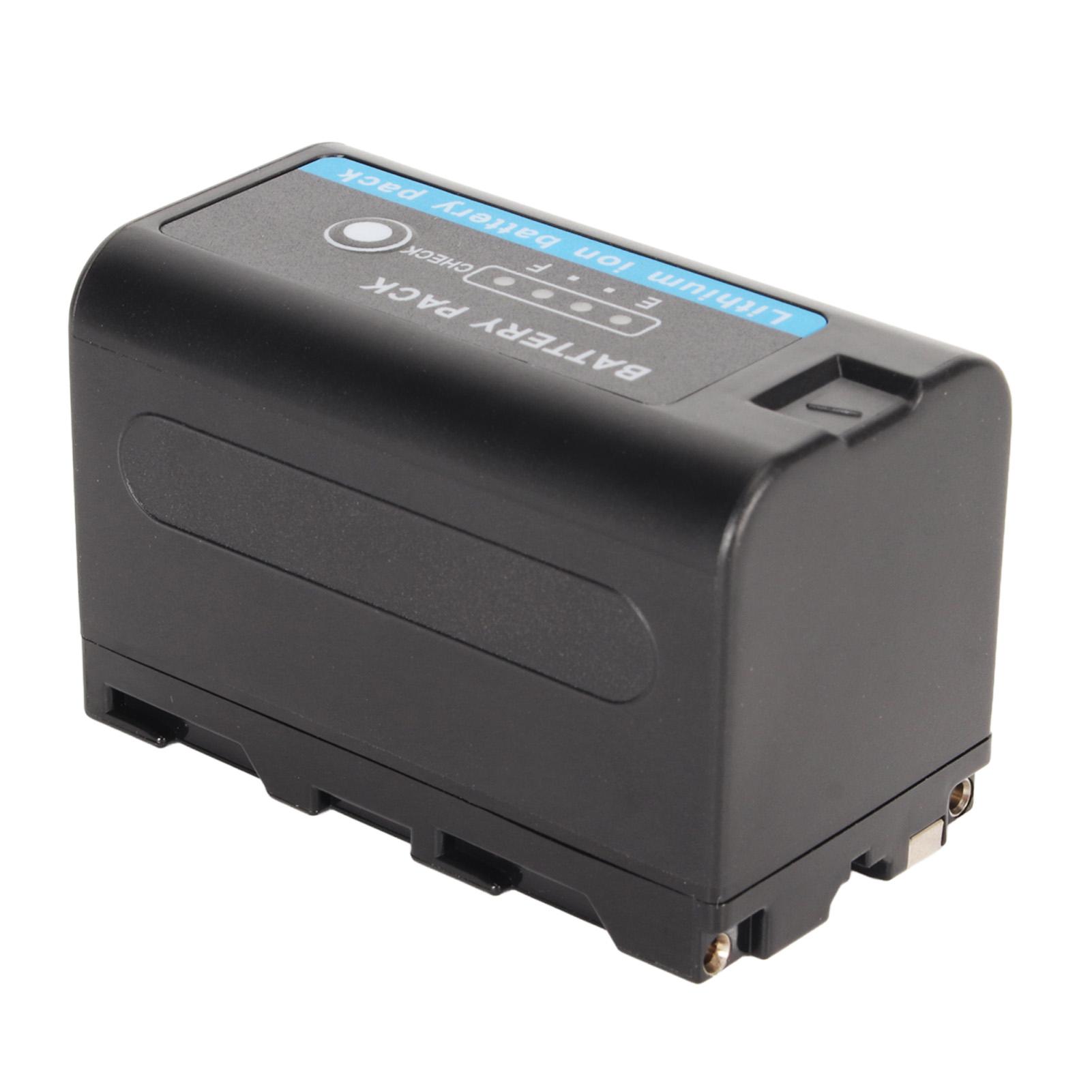 

Аккумулятор для камеры NP F750 NP F770 Сменный аккумулятор с индикатором заряда аккумулятора для F970 F960 F770