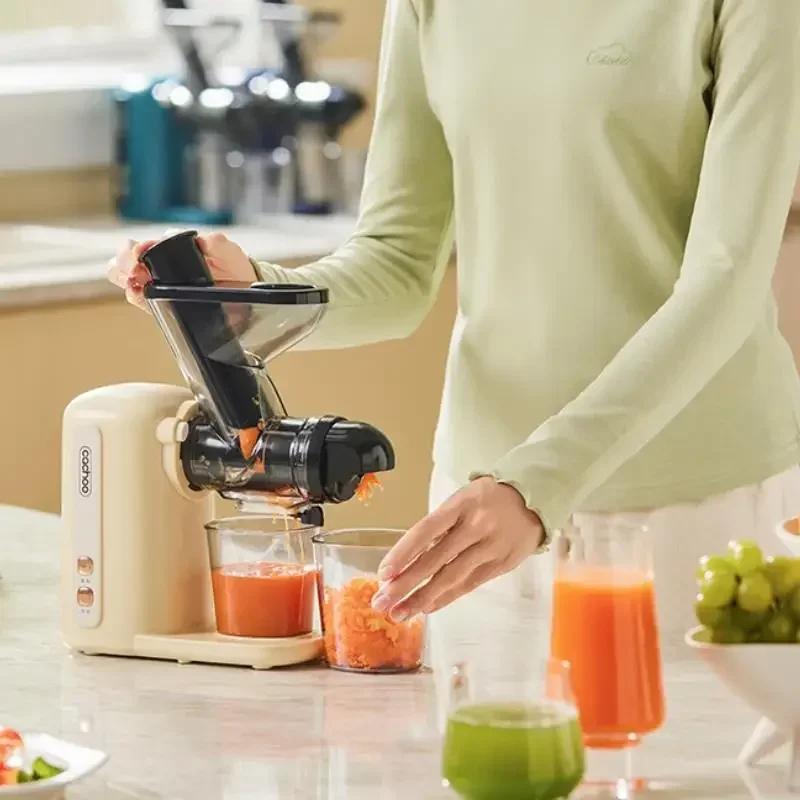 Electricslow Speed Juice Extractor Portable Orange Lemon Blender Multifunction Fruit Juicer Kitchen Automatic Fresh Squeezer