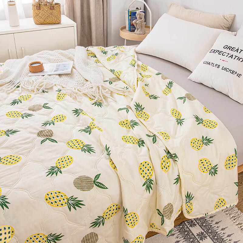 Pulisi Pineapple Washed Cotton Kids Summer Quilt