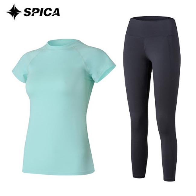 Seupika Yoga Set T-Shirt Leggings Spa523509