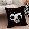 Mysterious Cool Comic EEmily The Strange Cushion Cover Throw Pillow Cover Hidden Button Durable Polyester Chair Cushion