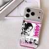 Cool Anime Girl Nana Phone Case For iPhone 17 16 15 14 13 12 Pro Max Plus With Magnetic Crystal Clear Case Wireless Charge