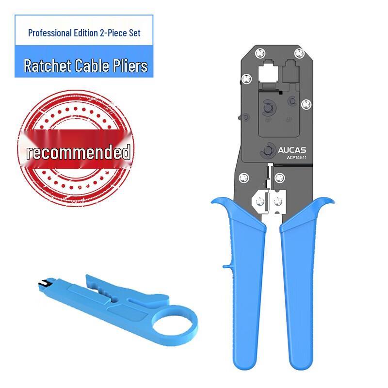 AUCAS Multi-Function Network Cable Crimper Set