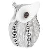 Owl Statue Innovative Resin Animal Sculpture Ornament Art Crafts for Desktop DecorationBS1027 White