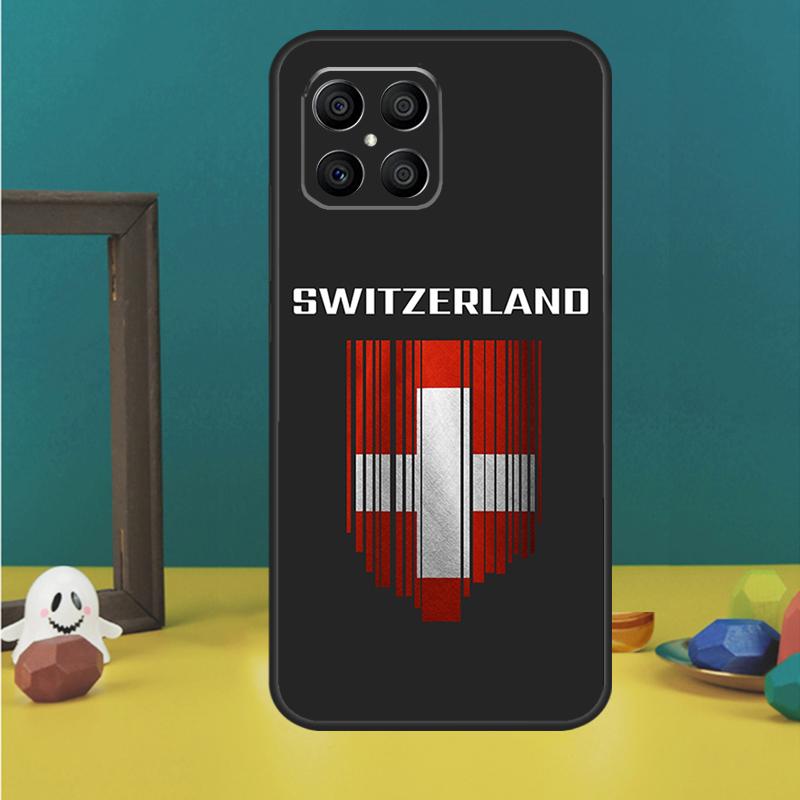 

Switzerland Swiss Flag Case For Honor X9a X8a X8b X9b X9c X8 X9 50 70 90 Lite Honor 200 Lite Magic 7 5 6 Pro Cover Honor 200