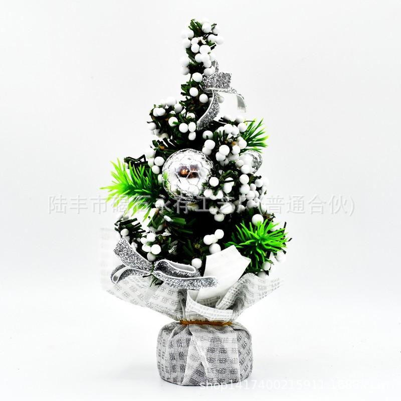 20cm Mini Christmas Decorative Trees Christmas Tabletop Tree Decoration 2025 Christmas Ornaments Xmas Navidad Gift