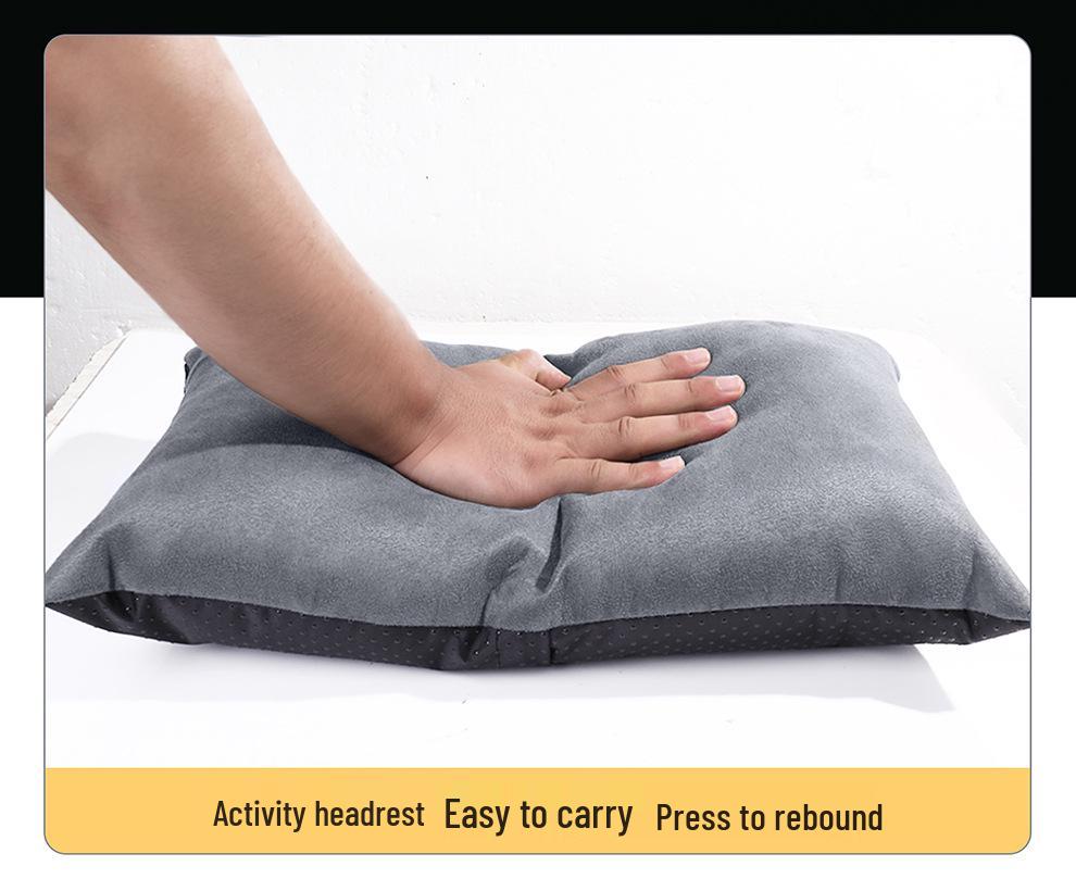 Leopard Titanium 7 Inflatable Car Camping Mattress - Travel Air Cushion for Vehicle Trunk