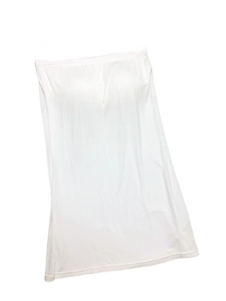 Modal Tube Top Suspender Skirt with Chest Pad – Summer Non-Transparent Mini Skirt Lining