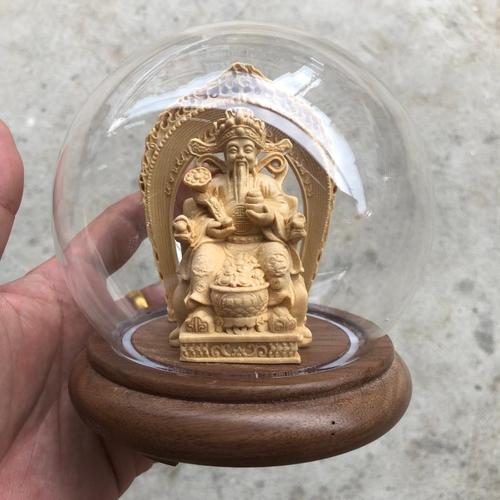 1 Stück Massivholz Buddha Statue Ornamente Feng Shui Ornamente Holzschnitzerei Handwerk Wohnzimmer Heimdekoration Skulptur Statue