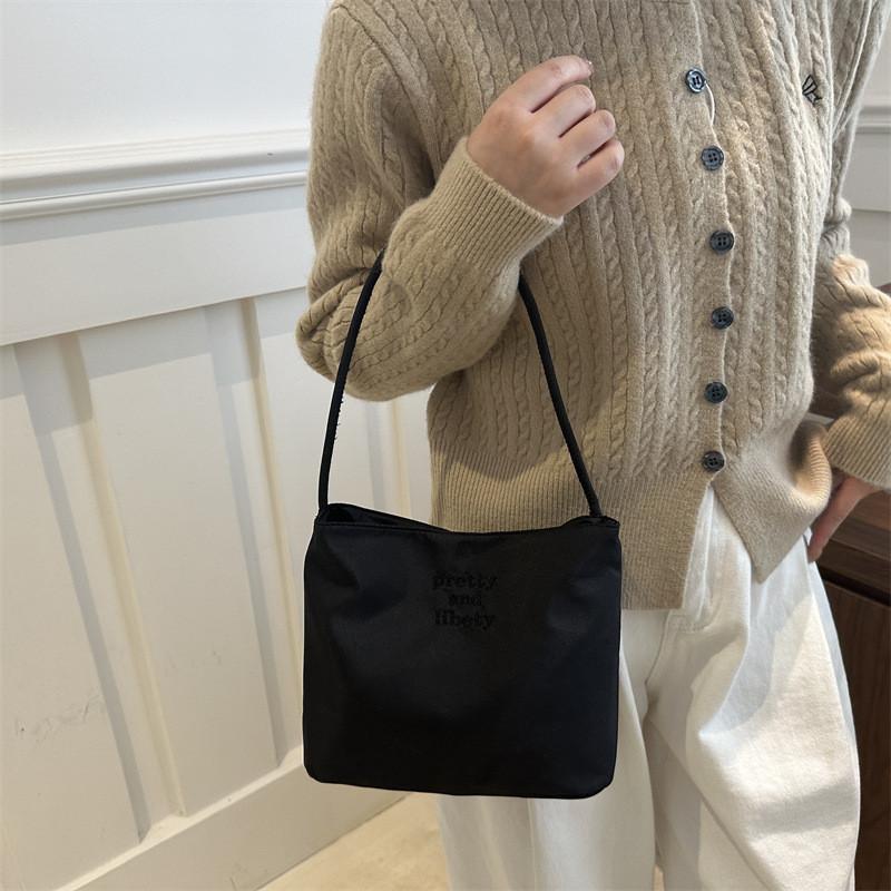 Trendy Canvas Bucket Bag For Women Stylish Casual Crossbody Handheld Purse In Various Colors