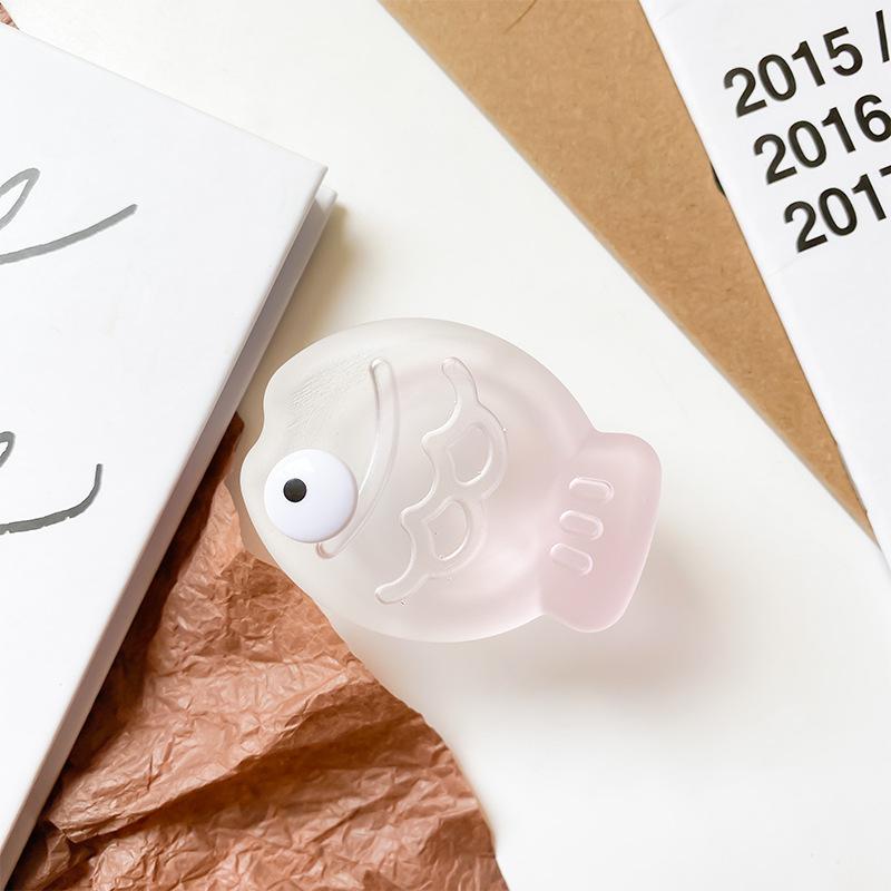Three-Dimensional Xiaoyu Mobile Phone Airbag Bracket Contrasting Color Cute Back Sticker Retractable Niche Creative Ring Buckle Paste