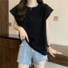 Navava Women Simple Daily Cap Sleeve T shirT nT2627